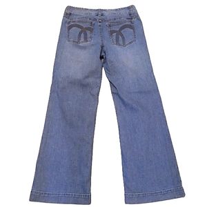 Liz Claiborne Wide Leg Jeans,  Size: 12